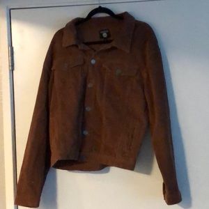 Oversized corduroy jacket